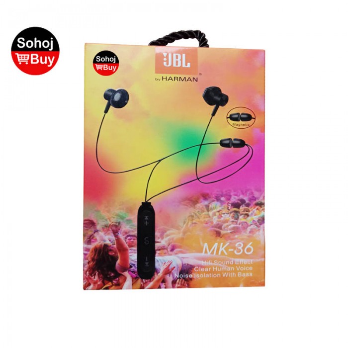 JBL MK-36  Sports Adjust Earphone Heavy Bass Effect Original